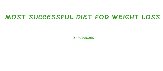 Most Successful Diet For Weight Loss