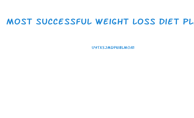 Most Successful Weight Loss Diet Plan