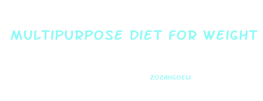 Multipurpose Diet For Weight Loss