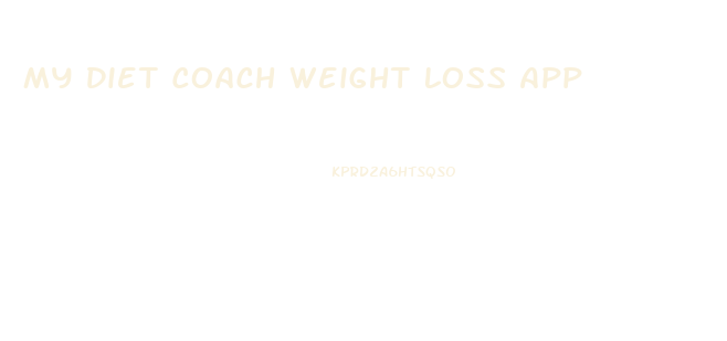 My Diet Coach Weight Loss App