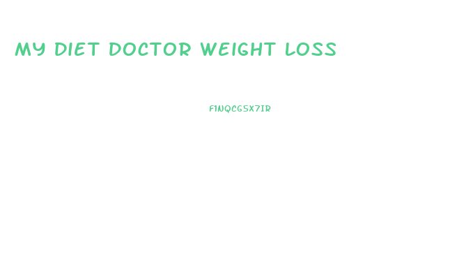 My Diet Doctor Weight Loss