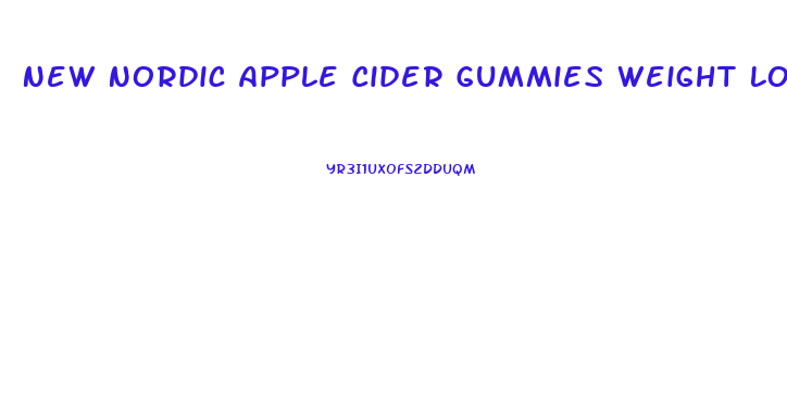 New Nordic Apple Cider Gummies Weight Loss