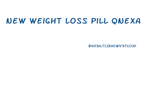 New Weight Loss Pill Qnexa