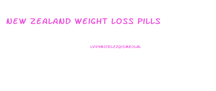 New Zealand Weight Loss Pills