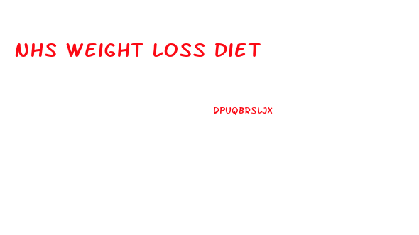 Nhs Weight Loss Diet