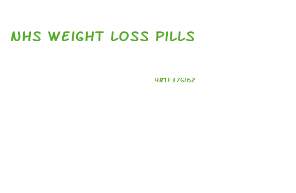 Nhs Weight Loss Pills