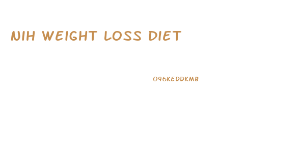 Nih Weight Loss Diet