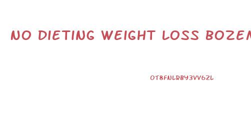 No Dieting Weight Loss Bozeman