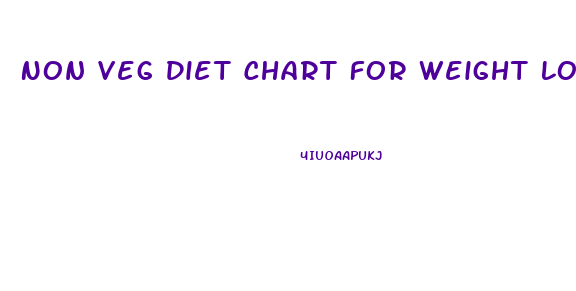 Non Veg Diet Chart For Weight Loss For Male