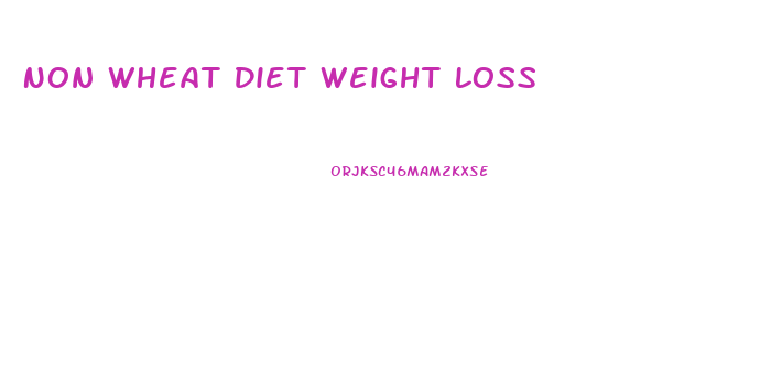 Non Wheat Diet Weight Loss