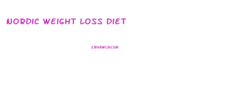 Nordic Weight Loss Diet