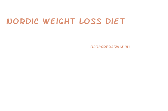 Nordic Weight Loss Diet