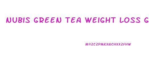 Nubis Green Tea Weight Loss Gummies