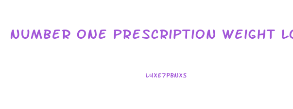 Number One Prescription Weight Loss Pills