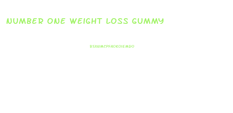 Number One Weight Loss Gummy