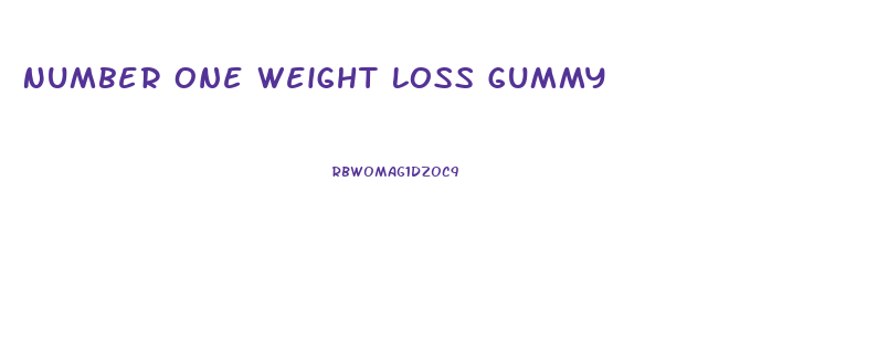 Number One Weight Loss Gummy