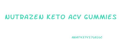 Nutrazen Keto Acv Gummies