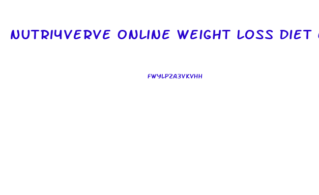 Nutri4verve Online Weight Loss Diet Cli