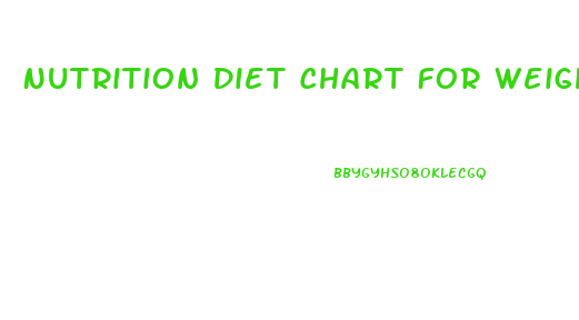 Nutrition Diet Chart For Weight Loss In Hindi