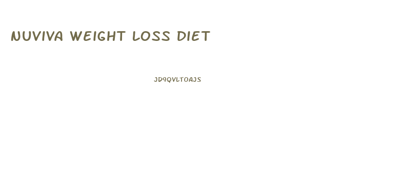 Nuviva Weight Loss Diet