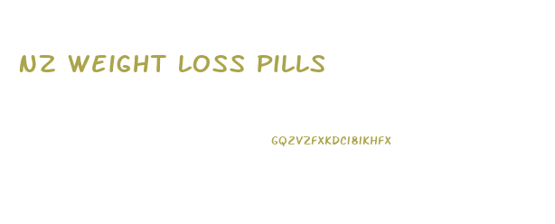 Nz Weight Loss Pills