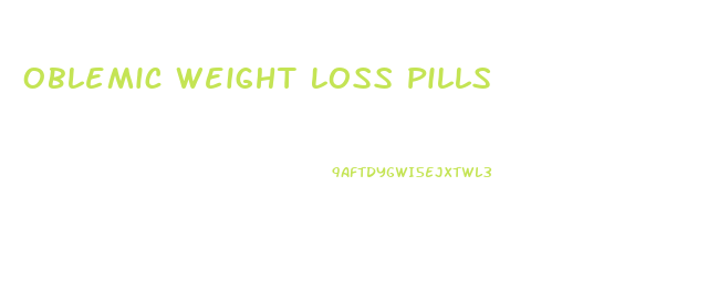 Oblemic Weight Loss Pills