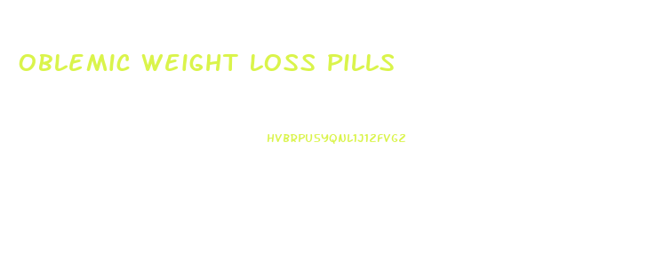 Oblemic Weight Loss Pills