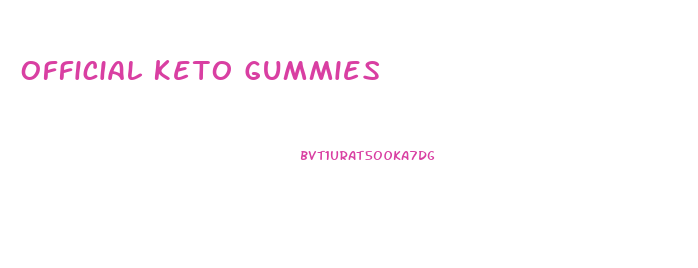 Official Keto Gummies