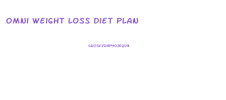 Omni Weight Loss Diet Plan