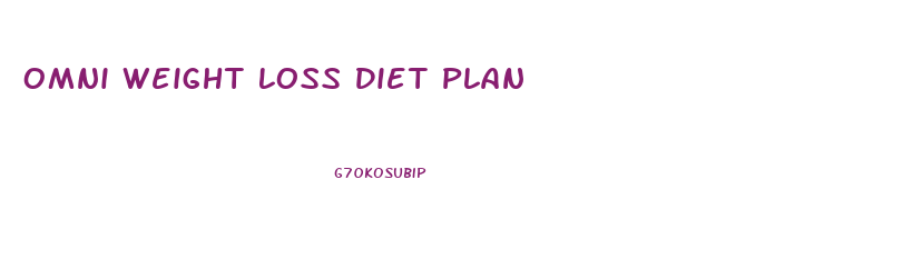 Omni Weight Loss Diet Plan