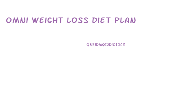 Omni Weight Loss Diet Plan