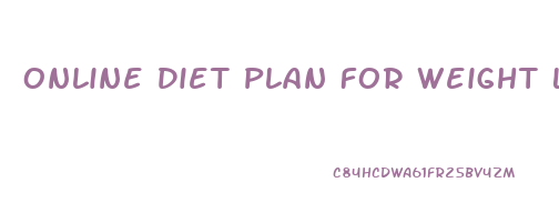 Online Diet Plan For Weight Loss India