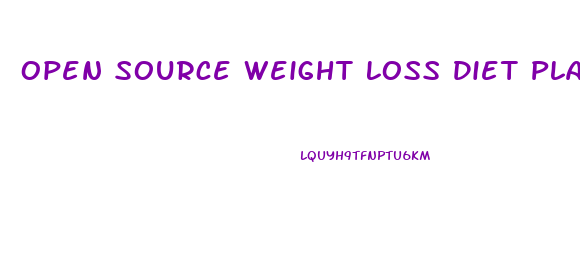 Open Source Weight Loss Diet Plan