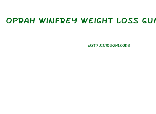 Oprah Winfrey Weight Loss Gummies Scam