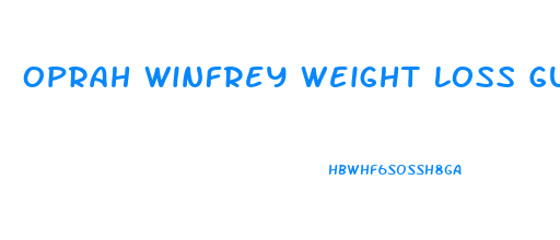 Oprah Winfrey Weight Loss Gummies