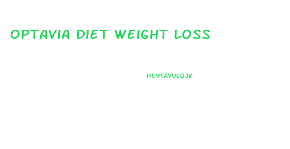 Optavia Diet Weight Loss