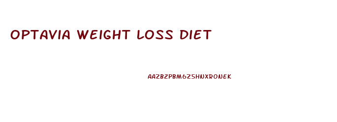 Optavia Weight Loss Diet