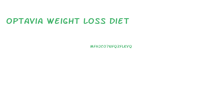 Optavia Weight Loss Diet