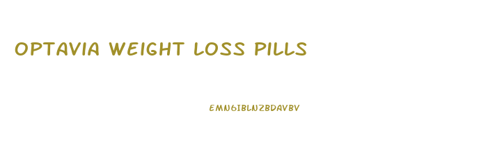 Optavia Weight Loss Pills