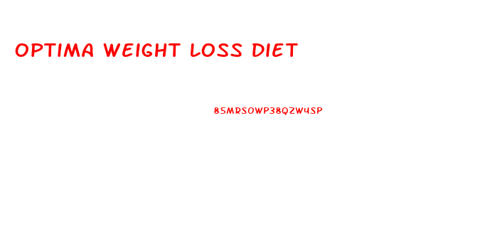 Optima Weight Loss Diet
