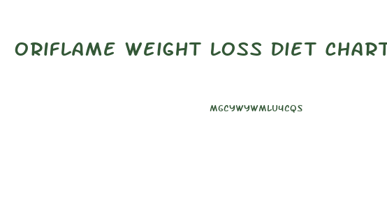 Oriflame Weight Loss Diet Chart