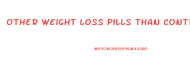 Other Weight Loss Pills Than Contrave