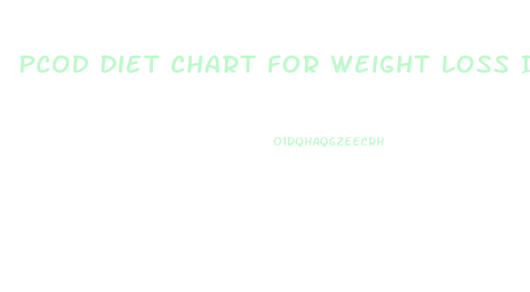 Pcod Diet Chart For Weight Loss In Kannada