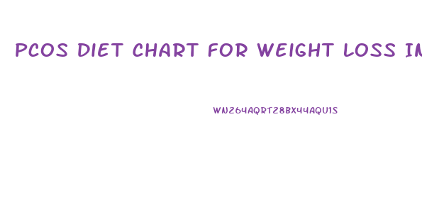 Pcos Diet Chart For Weight Loss Indian