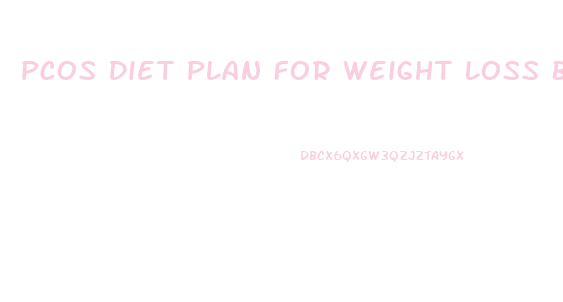 Pcos Diet Plan For Weight Loss Book