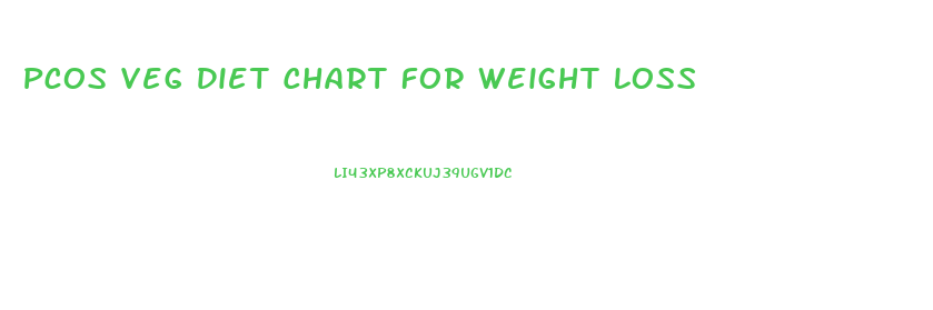 Pcos Veg Diet Chart For Weight Loss