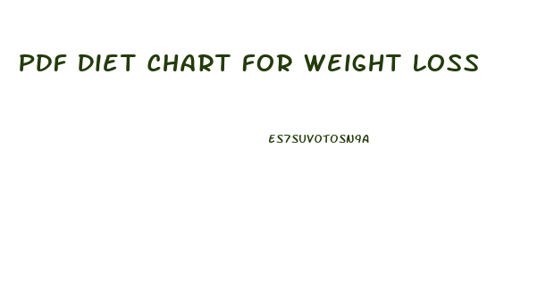 Pdf Diet Chart For Weight Loss