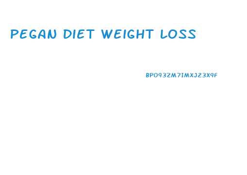 Pegan Diet Weight Loss
