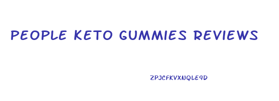 People Keto Gummies Reviews