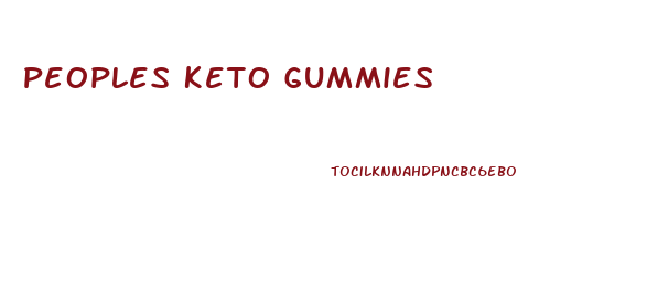 Peoples Keto Gummies